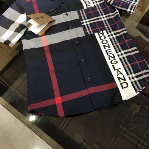 Replica Burberry Shirts Short Sleeved For Men #991917 $64.00 USD for Wholesale
