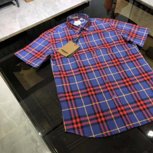 Replica Burberry Shirts Short Sleeved For Men #991923 $64.00 USD for Wholesale