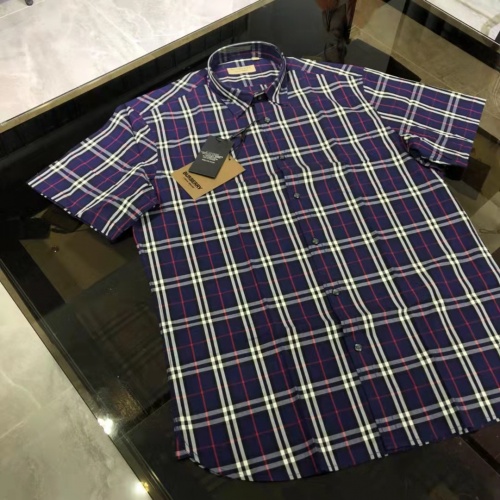 Replica Burberry Shirts Short Sleeved For Men #991924 $64.00 USD for Wholesale