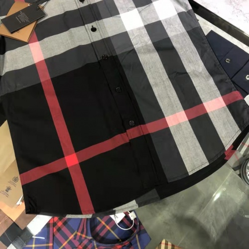 Replica Burberry Shirts Short Sleeved For Men #991974 $64.00 USD for Wholesale