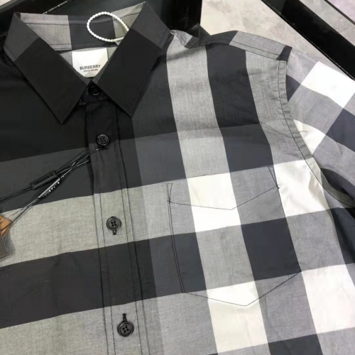Replica Burberry Shirts Short Sleeved For Men #991974 $64.00 USD for Wholesale
