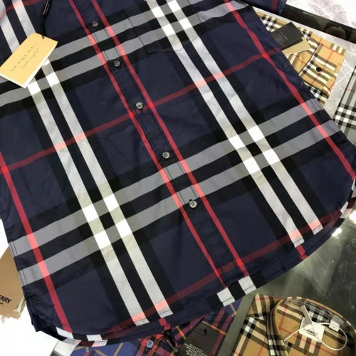 Replica Burberry Shirts Short Sleeved For Men #991977 $64.00 USD for Wholesale