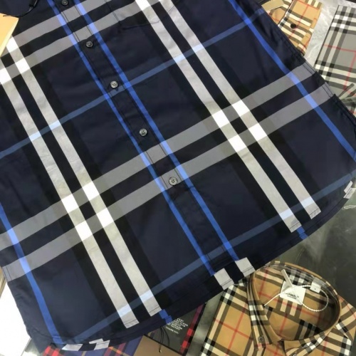 Replica Burberry Shirts Short Sleeved For Men #991979 $64.00 USD for Wholesale