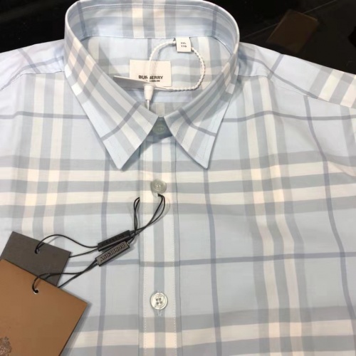 Replica Burberry Shirts Short Sleeved For Men #991980 $64.00 USD for Wholesale