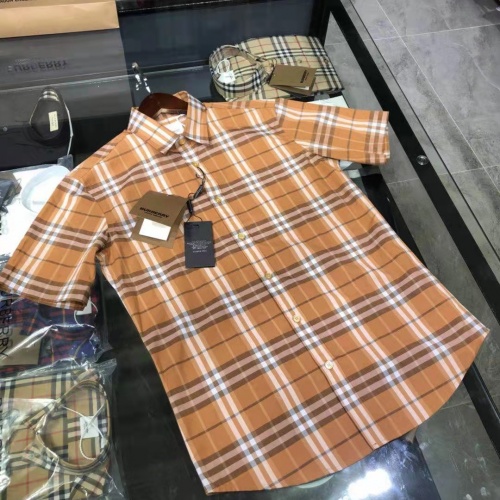 Burberry Shirts Short Sleeved For Men #991985