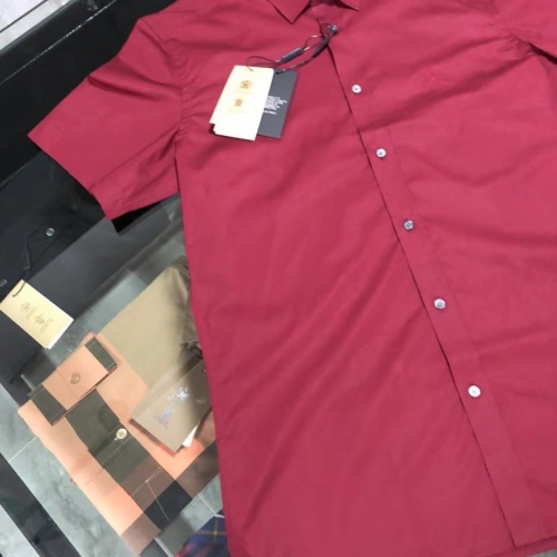 Replica Burberry Shirts Short Sleeved For Men #992007 $64.00 USD for Wholesale
