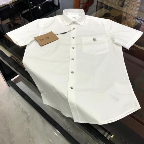 Replica Burberry Shirts Short Sleeved For Men #992014 $64.00 USD for Wholesale