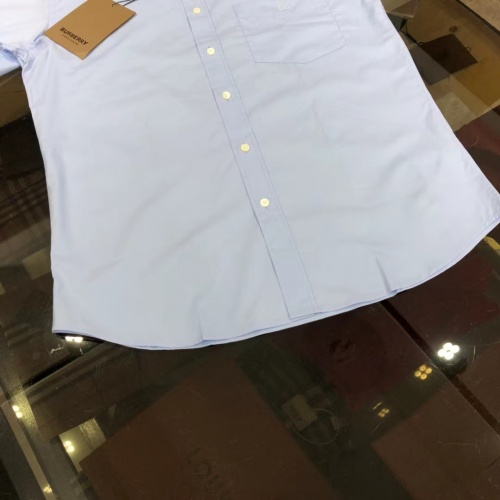 Replica Burberry Shirts Short Sleeved For Men #992015 $64.00 USD for Wholesale