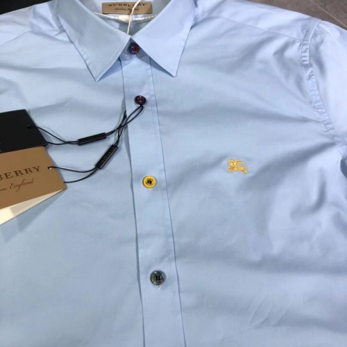 Replica Burberry Shirts Short Sleeved For Men #992023 $64.00 USD for Wholesale