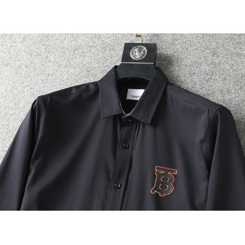 Replica Burberry Shirts Long Sleeved For Men #992085 $40.00 USD for Wholesale