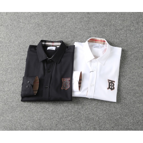Replica Burberry Shirts Long Sleeved For Men #992085 $40.00 USD for Wholesale