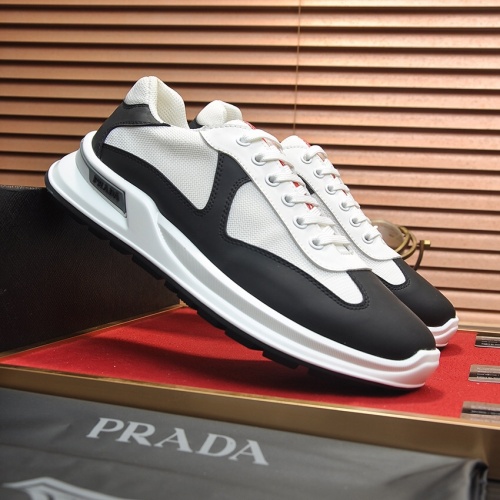 Replica Prada Casual Shoes For Men #992138 $98.00 USD for Wholesale
