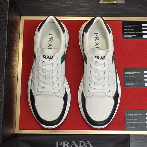 Replica Prada Casual Shoes For Men #992141 $102.00 USD for Wholesale