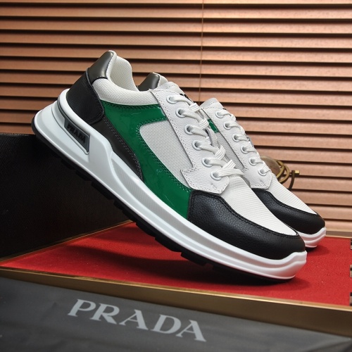 Replica Prada Casual Shoes For Men #992141 $102.00 USD for Wholesale