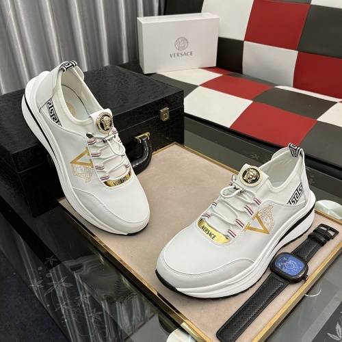 Replica Versace Casual Shoes For Men #992161 $80.00 USD for Wholesale