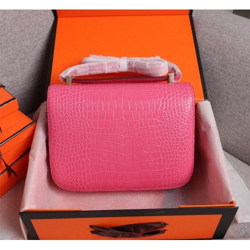 Replica Hermes AAA Quality Messenger Bags For Women #992249 $145.00 USD for Wholesale