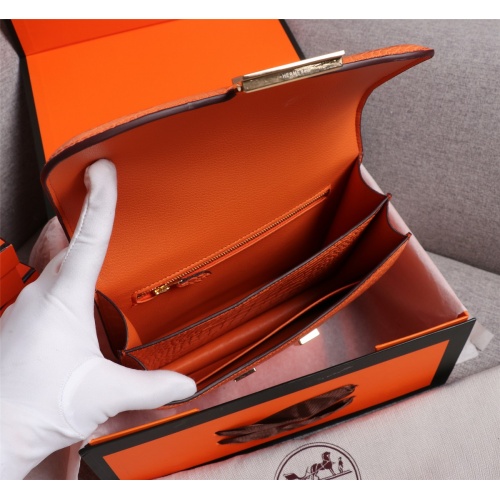 Replica Hermes AAA Quality Messenger Bags For Women #992251 $145.00 USD for Wholesale