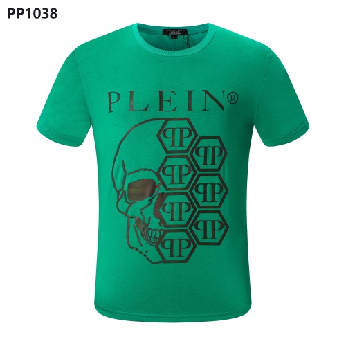 Philipp Plein PP T-Shirts Short Sleeved For Men #992404 $27.00 USD, Wholesale Replica Philipp Plein PP T-Shirts