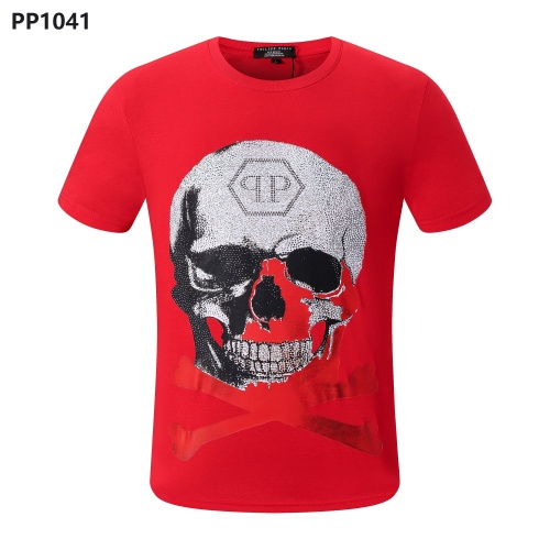 Philipp Plein PP T-Shirts Short Sleeved For Men #992468 $27.00 USD, Wholesale Replica Philipp Plein PP T-Shirts