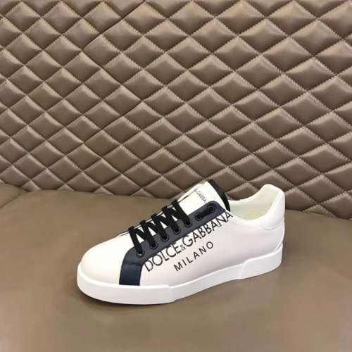 Replica Dolce & Gabbana D&G Casual Shoes For Men #992589 $72.00 USD for Wholesale