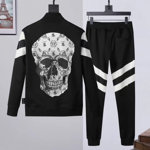 Replica Philipp Plein PP Tracksuits Long Sleeved For Men #992611 $108.00 USD for Wholesale