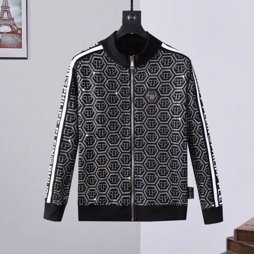 Replica Philipp Plein PP Tracksuits Long Sleeved For Men #992627 $150.00 USD for Wholesale