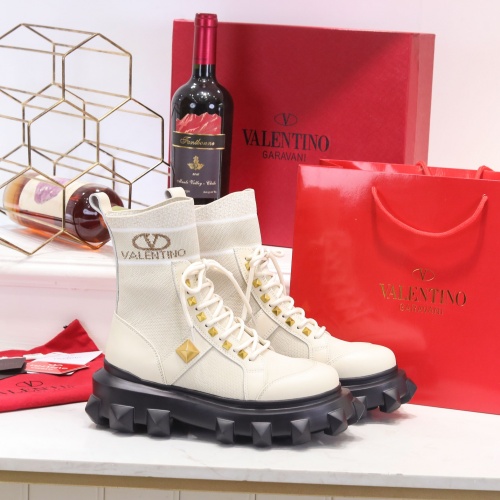 Replica Valentino Boots For Women #992641 $96.00 USD for Wholesale
