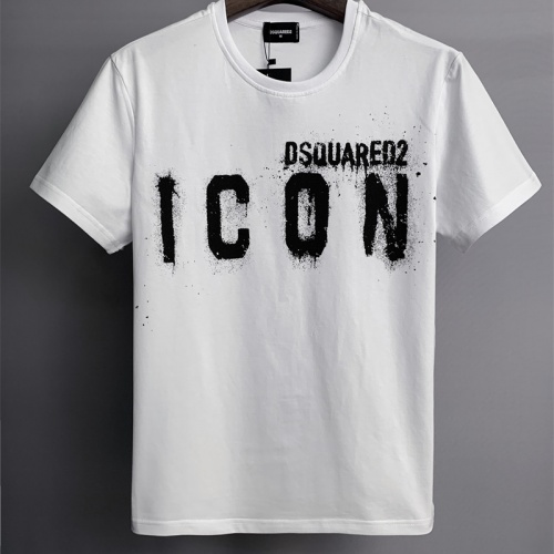 Dsquared T-Shirts Short Sleeved For Men #992671 $25.00 USD, Wholesale Replica Dsquared T-Shirts