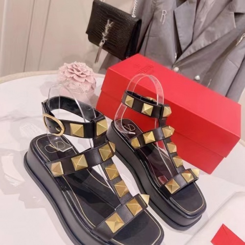 Replica Valentino Sandal For Women #992675 $100.00 USD for Wholesale