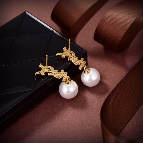 Replica Yves Saint Laurent YSL Earrings For Women #992795 $27.00 USD for Wholesale