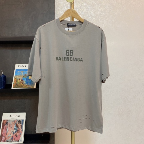 Balenciaga T-Shirts Short Sleeved For Unisex #992818 $40.00 USD, Wholesale Replica Balenciaga T-Shirts