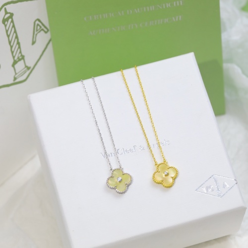 Replica Van Cleef & Arpels Necklaces For Women #992860 $39.00 USD for Wholesale