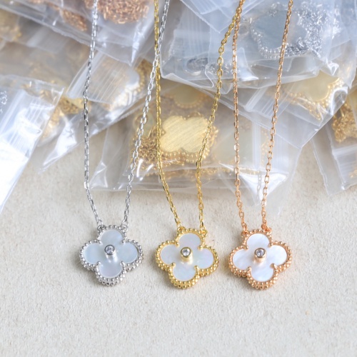 Replica Van Cleef & Arpels Necklaces For Women #992865 $39.00 USD for Wholesale