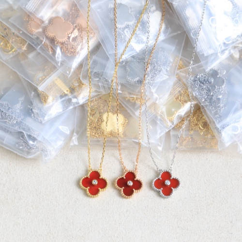 Replica Van Cleef & Arpels Necklaces For Women #992868 $39.00 USD for Wholesale