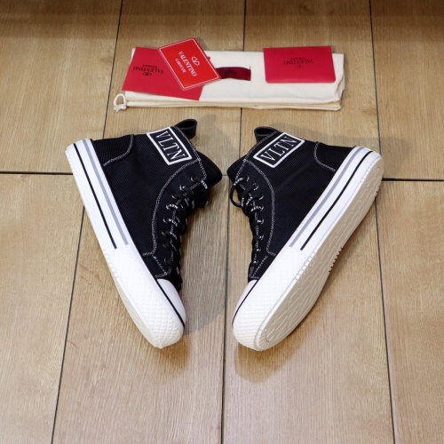 Replica Valentino High Tops Shoes For Men #993057 $96.00 USD for Wholesale