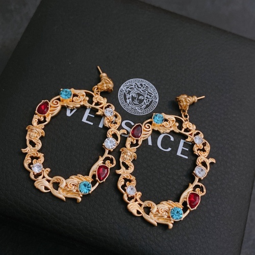 Replica Versace Earrings For Women #993196 $29.00 USD for Wholesale