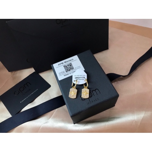 Replica Apm Monaco Earrings For Women #993211 $36.00 USD for Wholesale