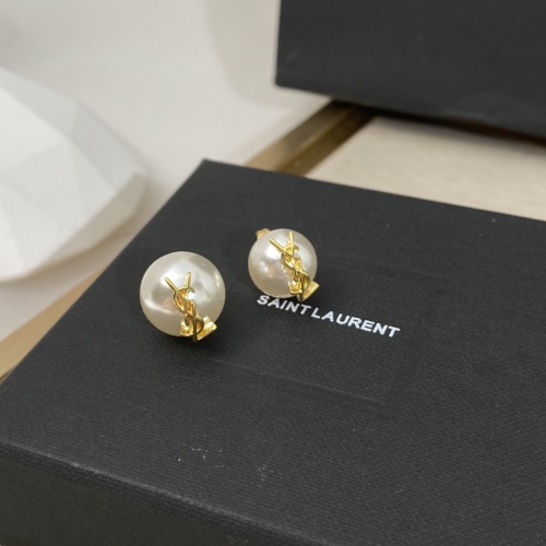 Replica Yves Saint Laurent YSL Earrings For Women #993274 $25.00 USD for Wholesale