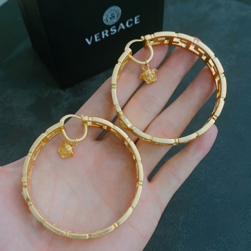 Replica Versace Earrings For Women #993305 $38.00 USD for Wholesale