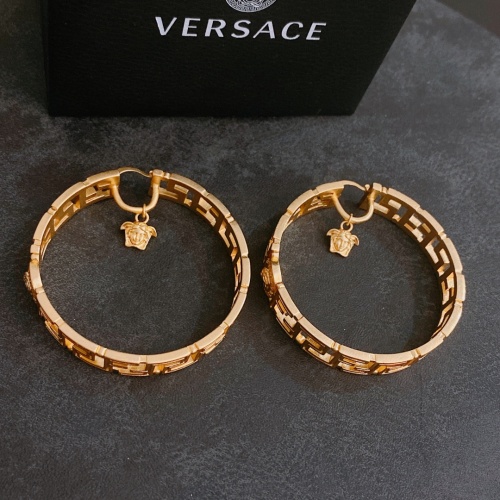 Replica Versace Earrings For Women #993305 $38.00 USD for Wholesale