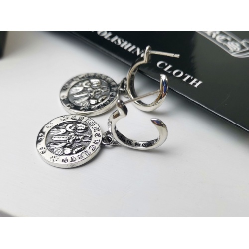 Replica Chrome Hearts Earrings For Women #993503 $27.00 USD for Wholesale