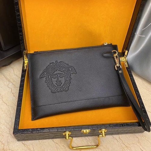 Replica Versace AAA Man Wallets #993516 $60.00 USD for Wholesale