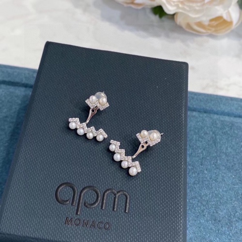 Replica Apm Monaco Earrings For Women #993522 $32.00 USD for Wholesale