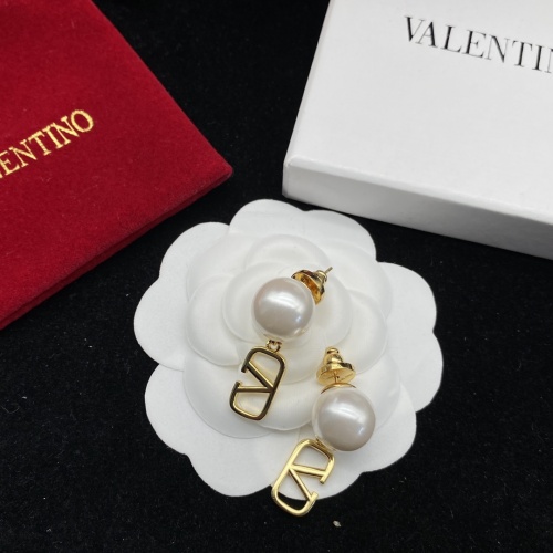 Replica Valentino Earrings For Women #993910 $25.00 USD for Wholesale