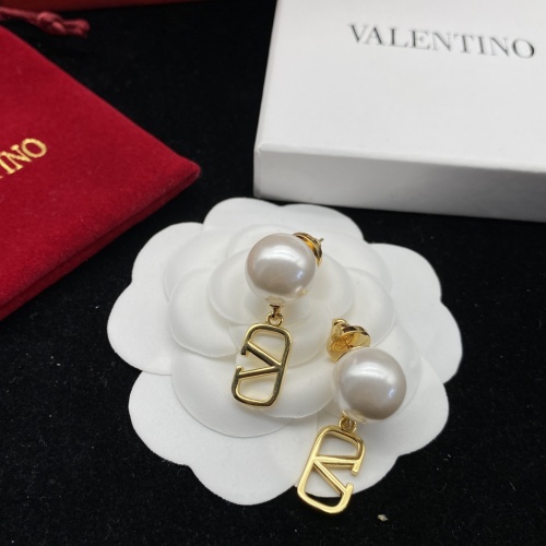 Replica Valentino Earrings For Women #993910 $25.00 USD for Wholesale