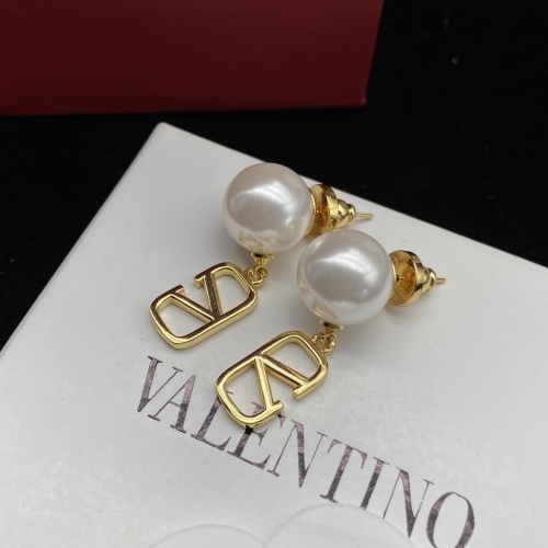 Replica Valentino Earrings For Women #993910 $25.00 USD for Wholesale