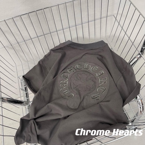 Replica Chrome Hearts T-Shirts Short Sleeved For Unisex #994045 $29.00 USD for Wholesale