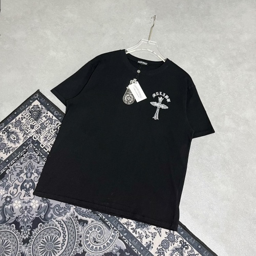 Replica Chrome Hearts T-Shirts Short Sleeved For Unisex #994048 $34.00 USD for Wholesale