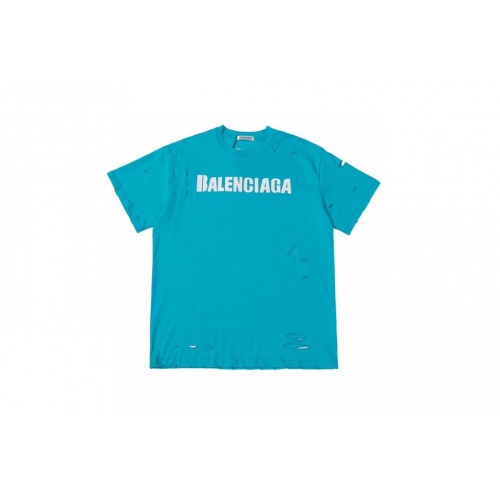 Balenciaga T-Shirts Short Sleeved For Unisex #994060 $27.00 USD, Wholesale Replica Balenciaga T-Shirts