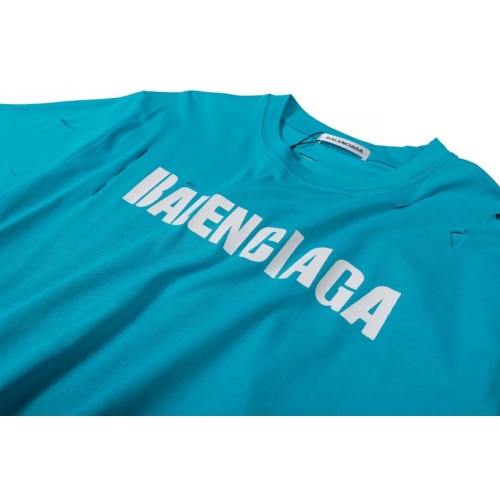 Replica Balenciaga T-Shirts Short Sleeved For Unisex #994060 $27.00 USD for Wholesale